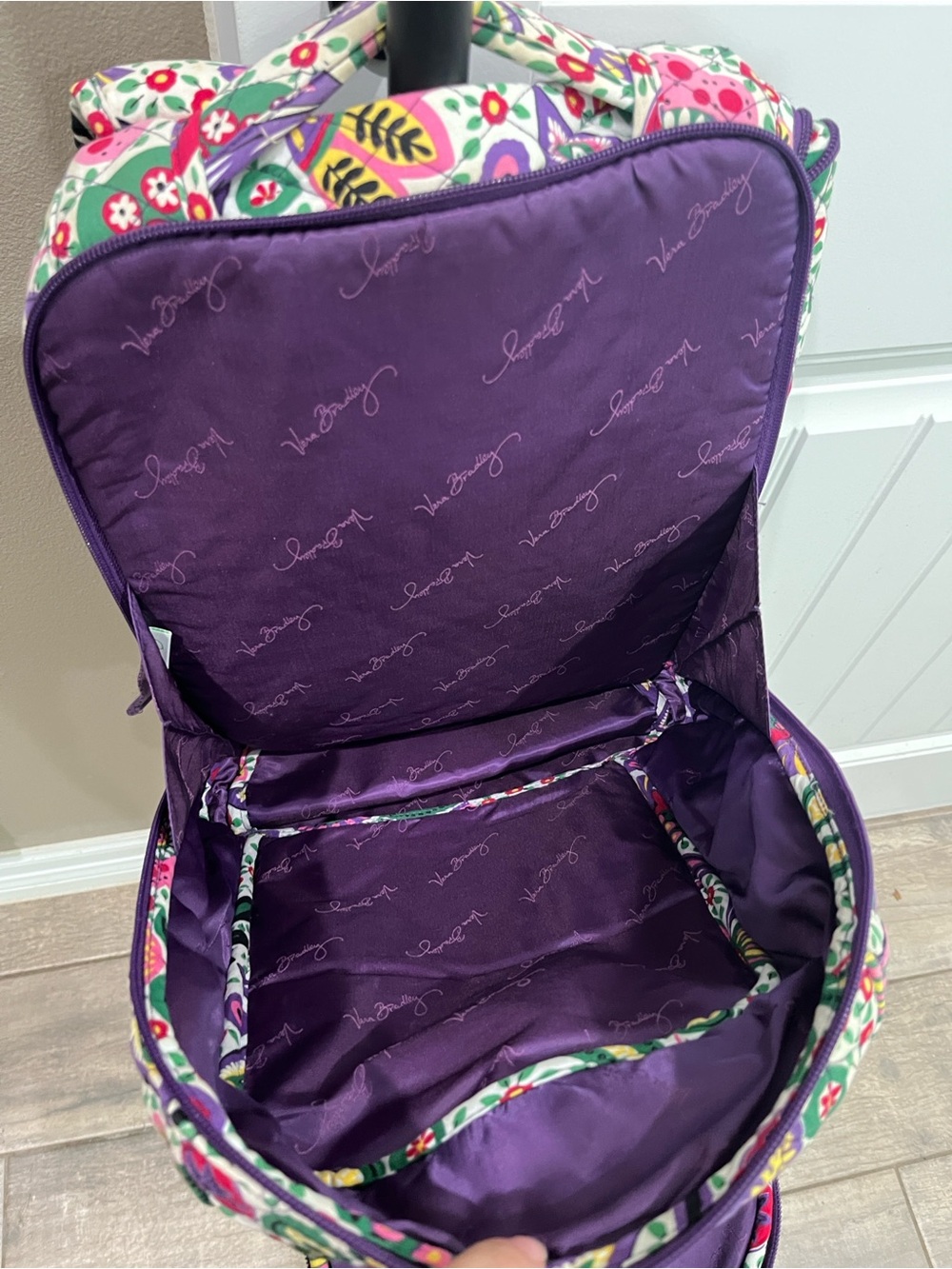 Vera Bradley Viva La Vera Backpack with Laptop compartment - Picture 4 of 6